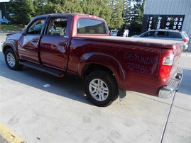 2006 TOYOTA TUNDRA LIMITED CREW CAB RED 4.7 AT 4WD Z19863